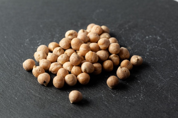 Macro shot of soybeans