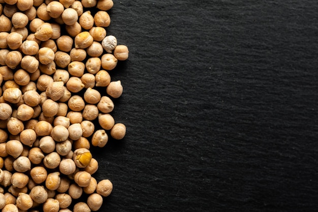 Macro shot of soybeans