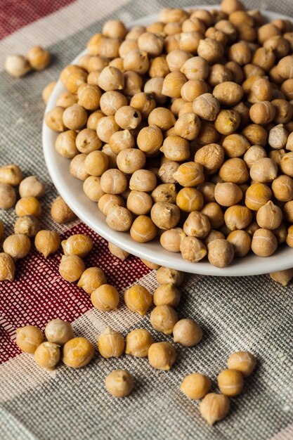 Macro shot of soybeans