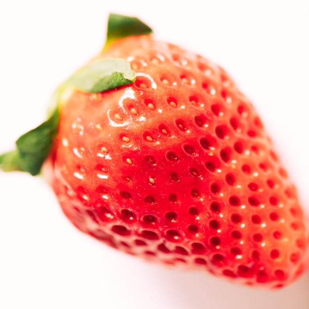 Macro strawberry texture