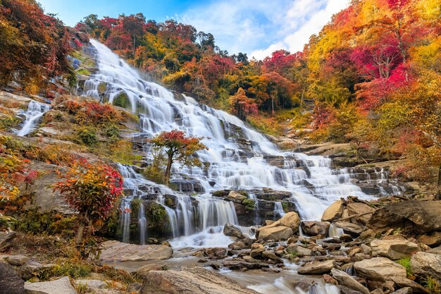 Mae Ya Waterfall Doi Inthanon National Park Chiang Mai Thailand