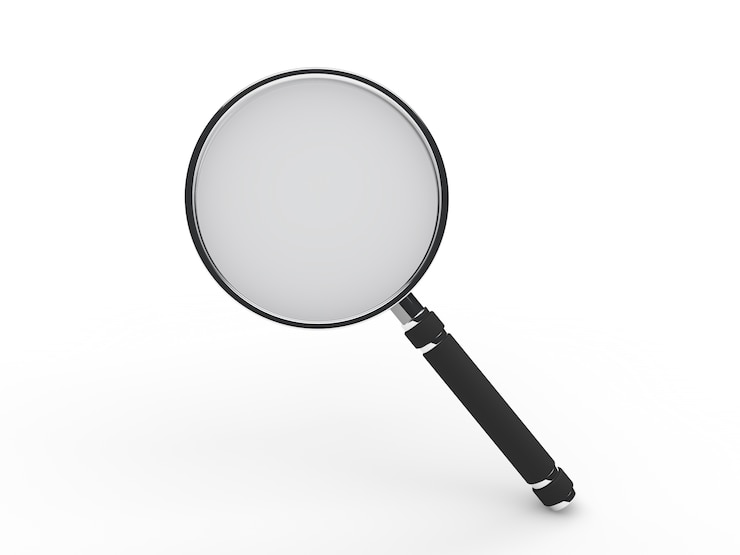 Free Photo magnifying glass