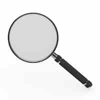 Free photo magnifying glass
