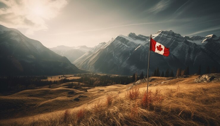 Free Photo majestic mountain range tranquil meadow autumn beauty generated by ai