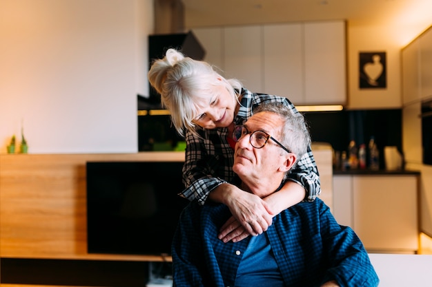 Major couple in retirement home