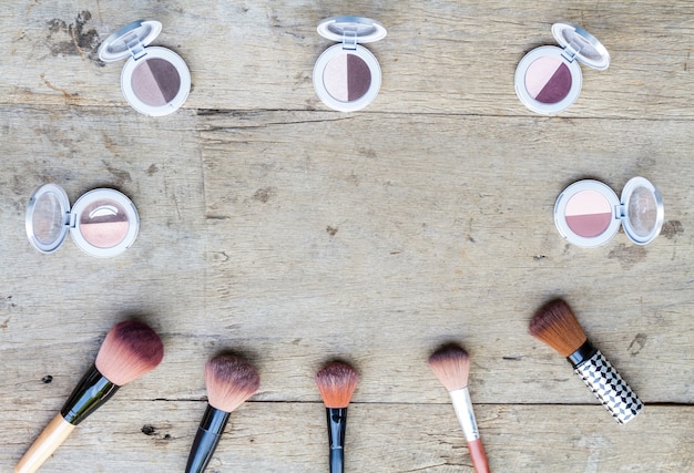 Foto gratuita cosmetici trucco