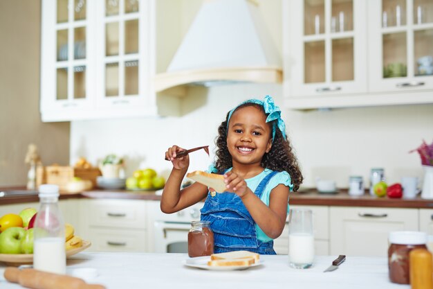 Making snack