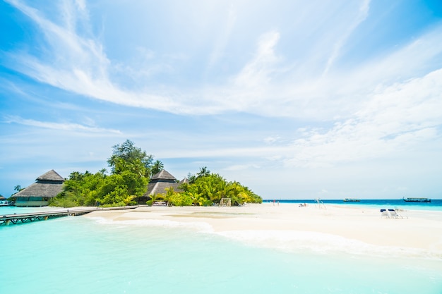 Foto gratuita isola delle maldive