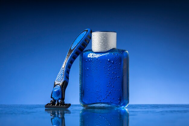 Male self-care items arrangement