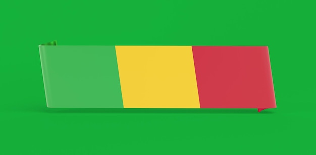 Free photo mali flag banner