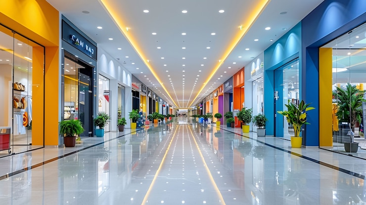 Free Photo mall of america scenes in cinematic style