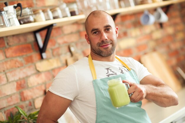 Man cooking