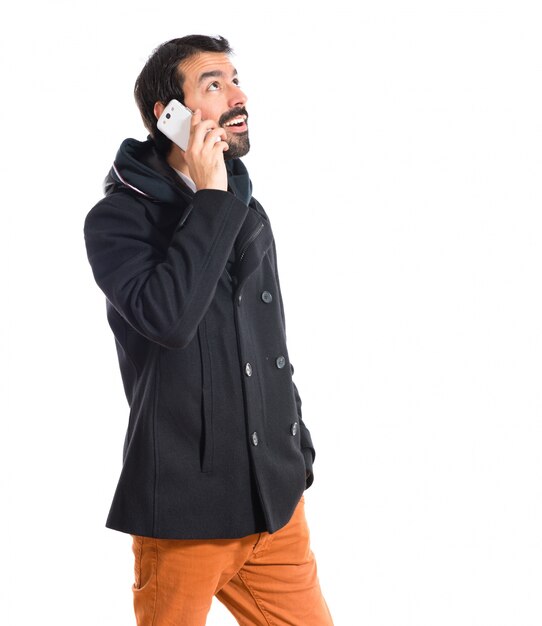 Man talking to mobile