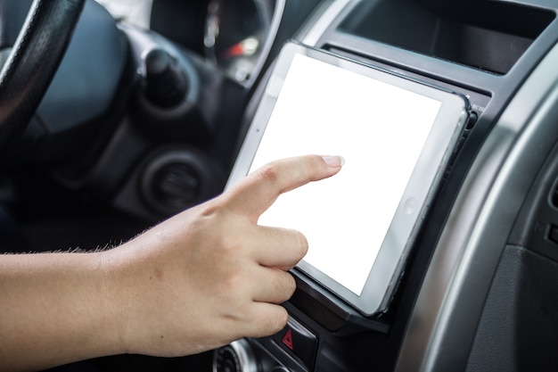 Find the Perfect Free Stock Photo of a Man Touching a Tablet