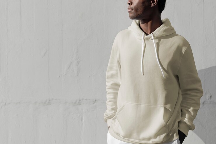 무료 Photo 흰색 까마귀 streetwear 남성 의류 패션의 남자