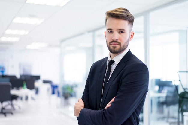 Man with crossed arms