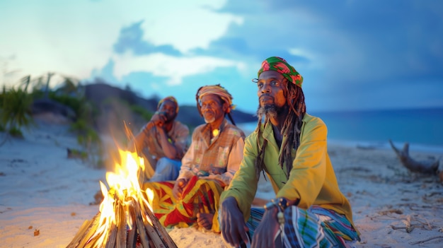 Free photo man with dreads in jamaica