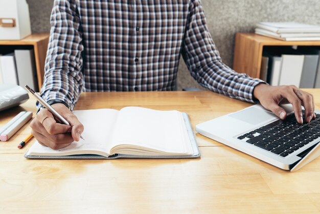 Man working in office