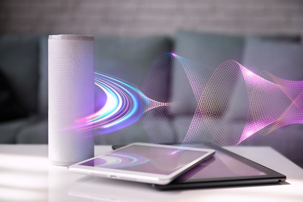 Managing smart speakers concept