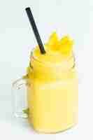 Free photo mango smoothies