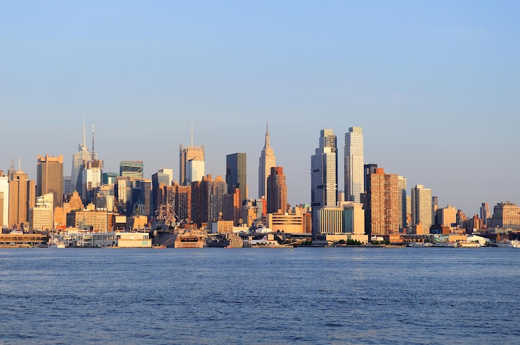 Free Photo manhattan dusk