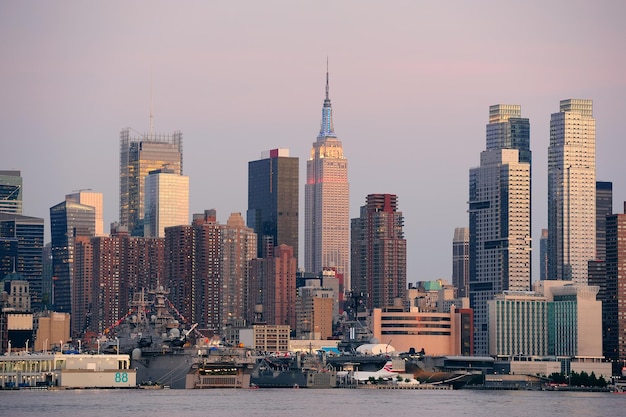 Manhattan dusk