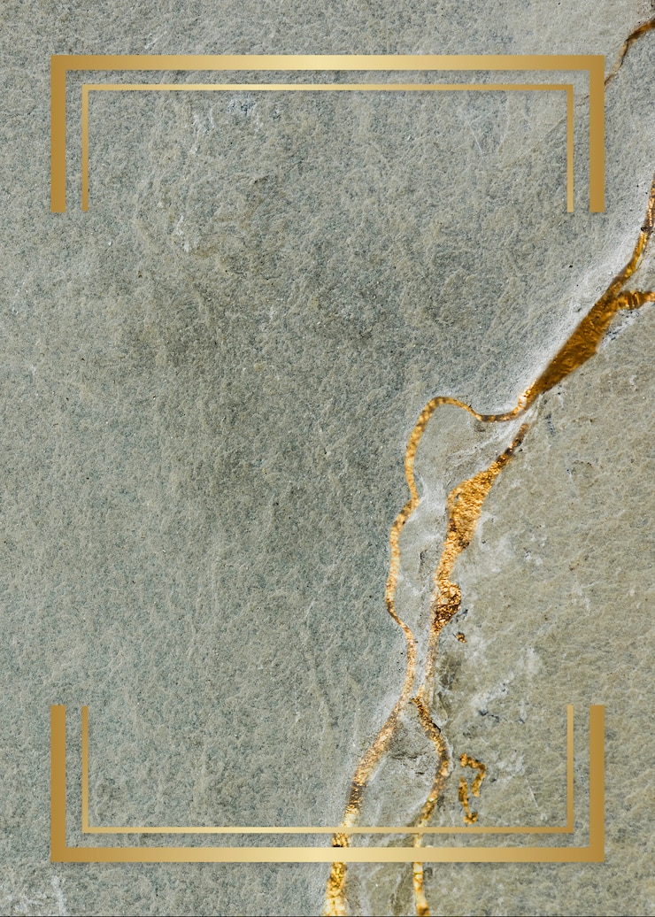 Free Photo marble textured backdrop frame