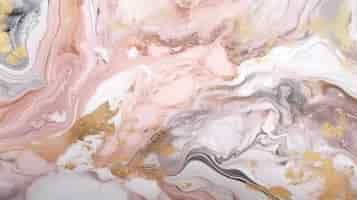 Free photo marble wallpaper soft pink ai generated image