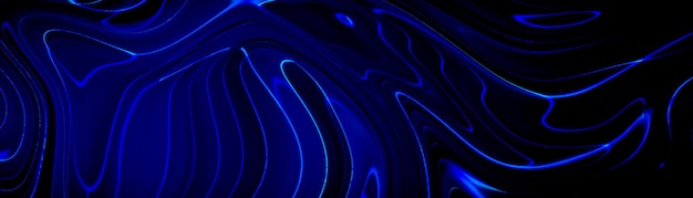 Бесплатное фото Мраморный синий абстрактный фон. жидкий мраморный узор.