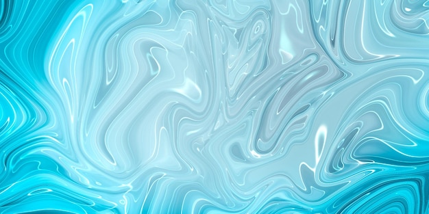 Free photo marbled blue abstract background liquid marble pattern