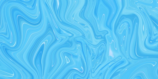 Free photo marbled blue abstract background liquid marble pattern