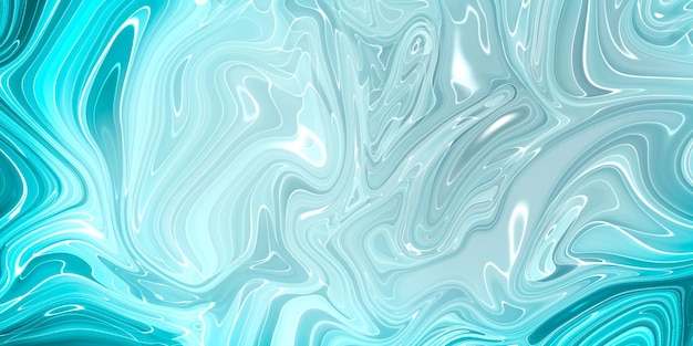 Мраморный синий абстрактный фон Жидкий мраморный узор