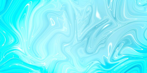 Marbled blue abstract background Liquid marble pattern