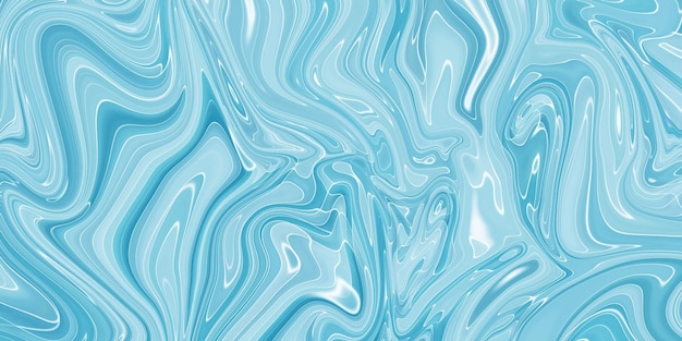 Free photo marbled blue abstract background liquid marble pattern