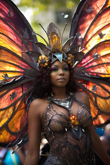 Foto gratuita celebrazione del mardi gras a new orleans