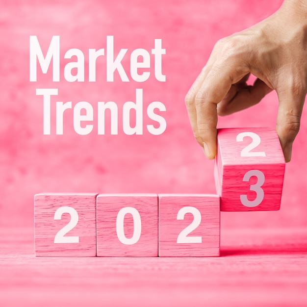 Free photo market trends concept