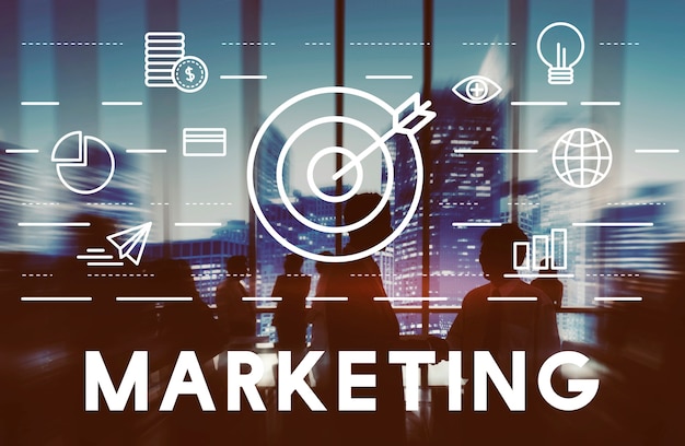 Free Photo marketing advertising commercial strategy concept