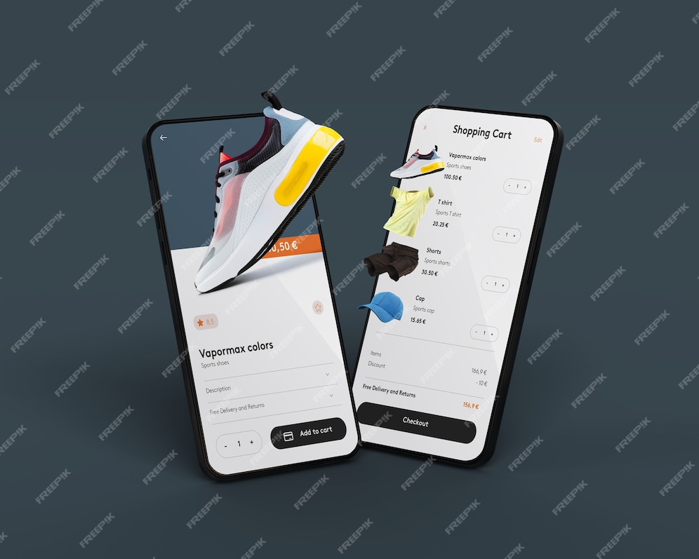 A mobile commerce app