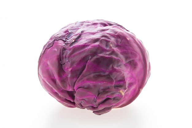 食事紫色の有機キャベツの野菜