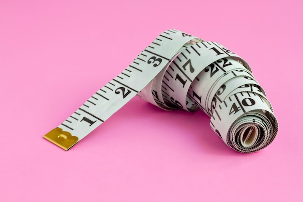 Measuring tape still life