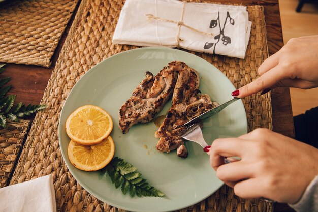 Мясная плита