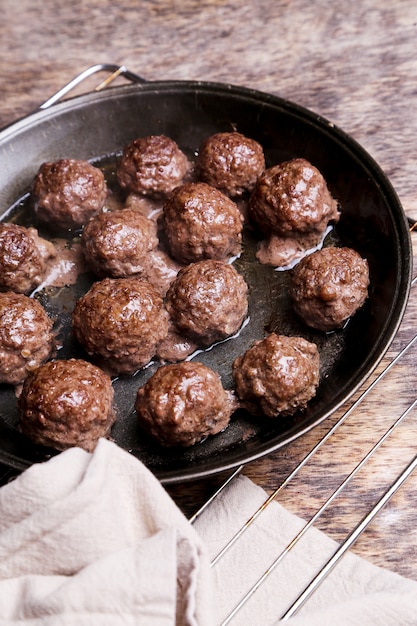 Free photo meatballs