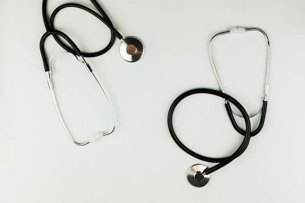 Medical equipment with stethoscope