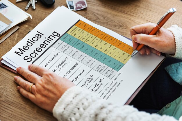 Medical Health Analysis Word Chart