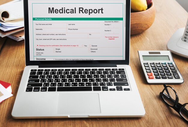 Medical Report Record Form History Patient Concept