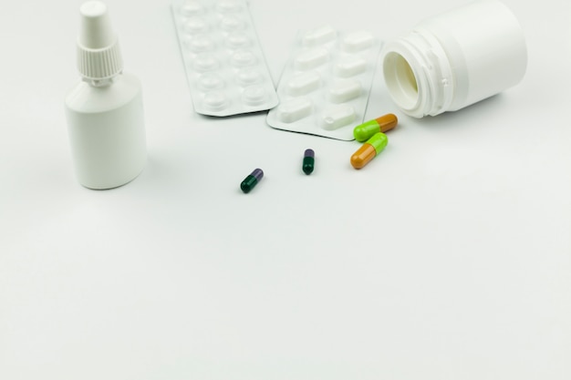 Medical treatment with pills