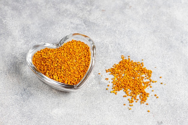 Medicine food bee pollen.