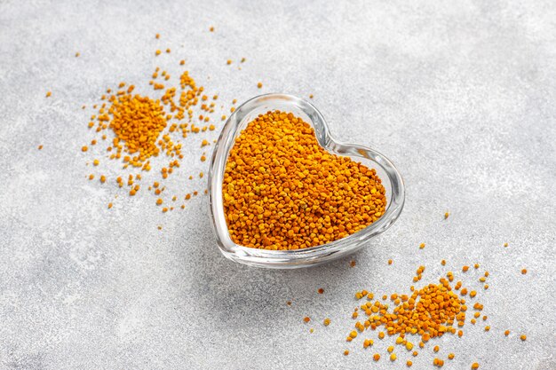 Medicine food bee pollen.