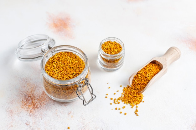 Free photo medicine food bee pollen.