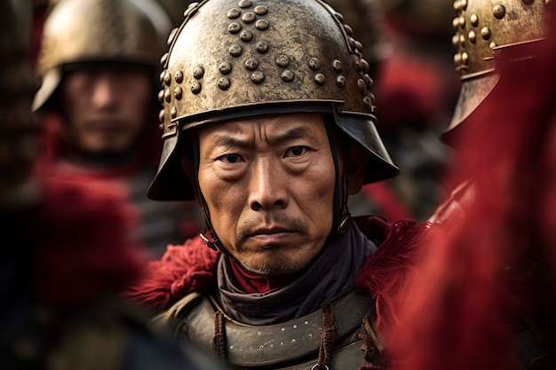 Средневековая историческая версия азиатского бойца